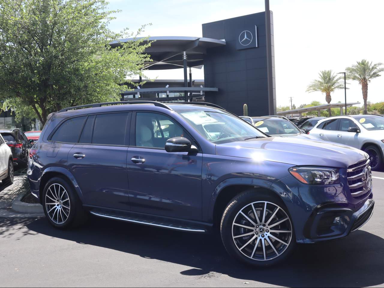 Twilight Blue Metallic 2026 Mercedes-Benz GLS 580 4MATIC SUV / Crossover All-Wheel Drive
