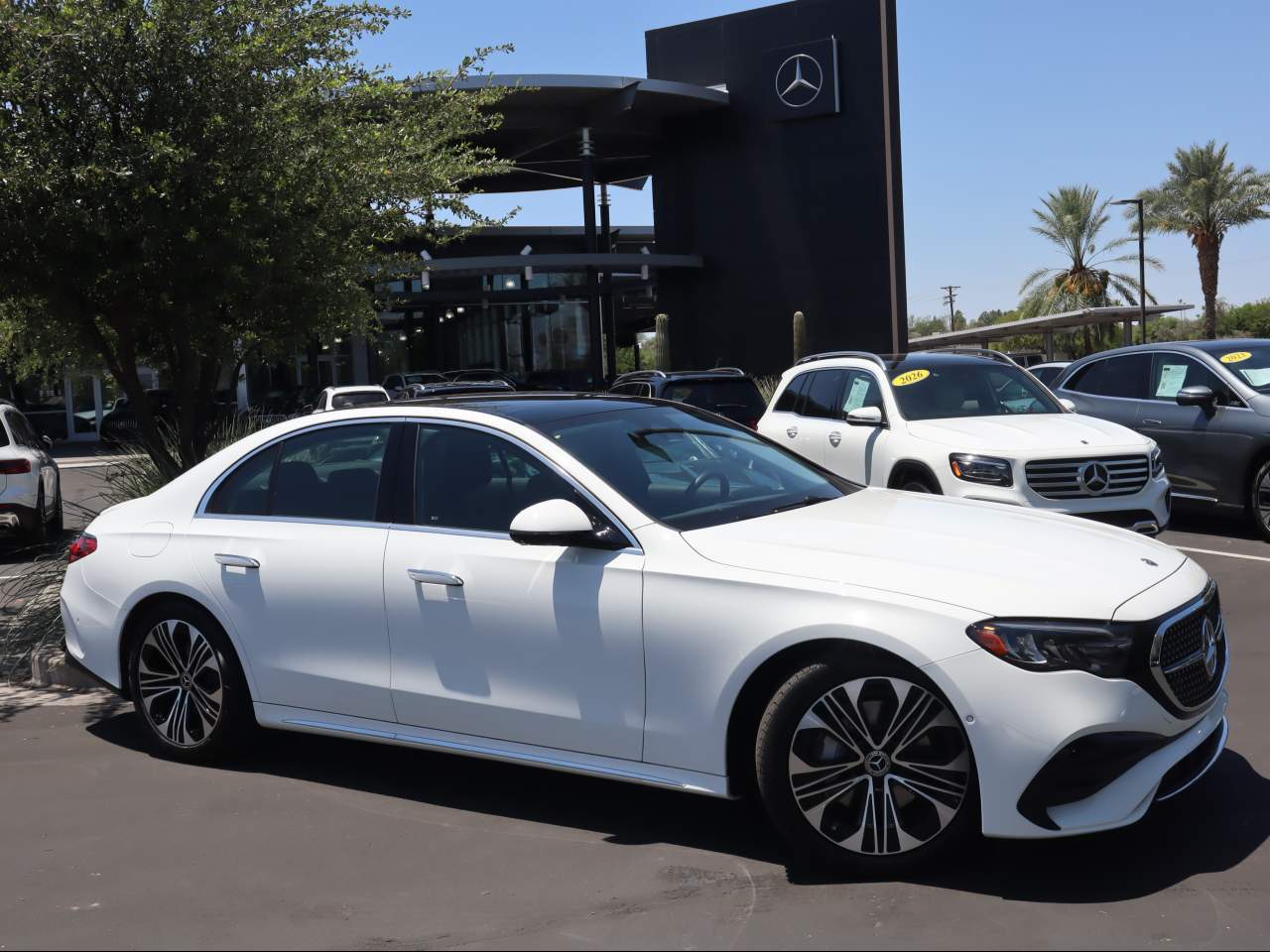 POLAR WHITE 2026 Mercedes-Benz E-Class E 350 RWD Sedan Rear-Wheel Drive 9-Speed Automatic