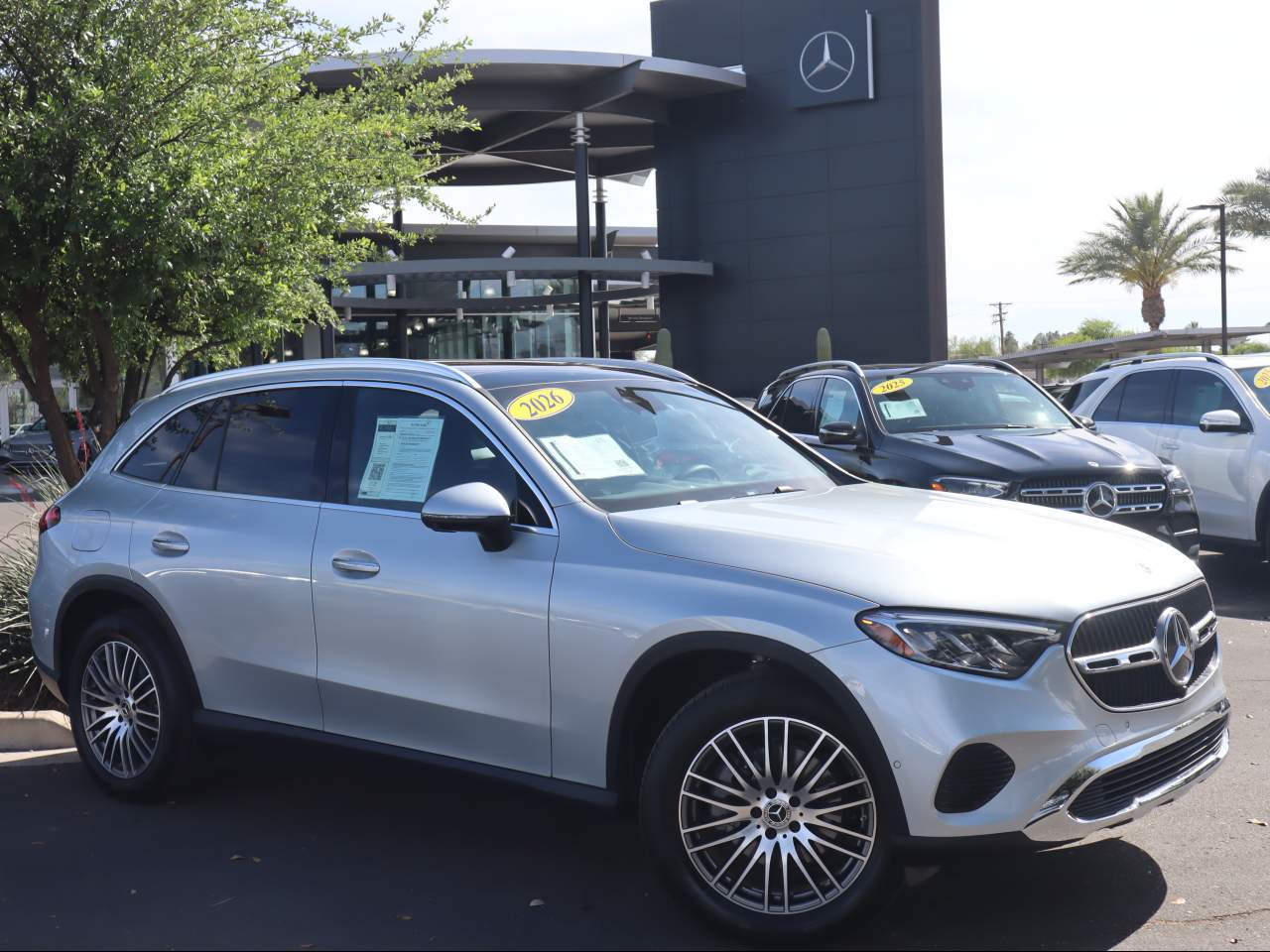 Cirrus Silver Metallic 2026 Mercedes-Benz GLC 300 4MATIC SUV / Crossover All-Wheel Drive 9-Speed Automatic