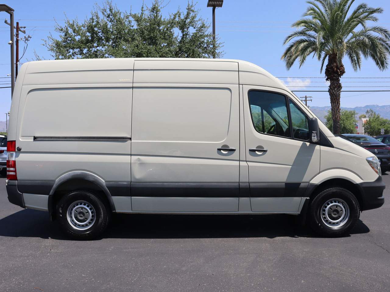 Used 2017 Mercedes-Benz Sprinter WORKER Cargo Van Base with VIN WD3PE7CD5HP395829 for sale in Tucson, AZ