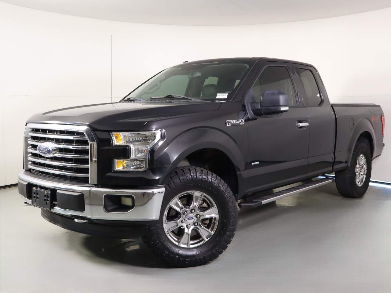 Black 2015 Ford F-150 Pickup Truck Four-Wheel Drive 6-Speed Automatic