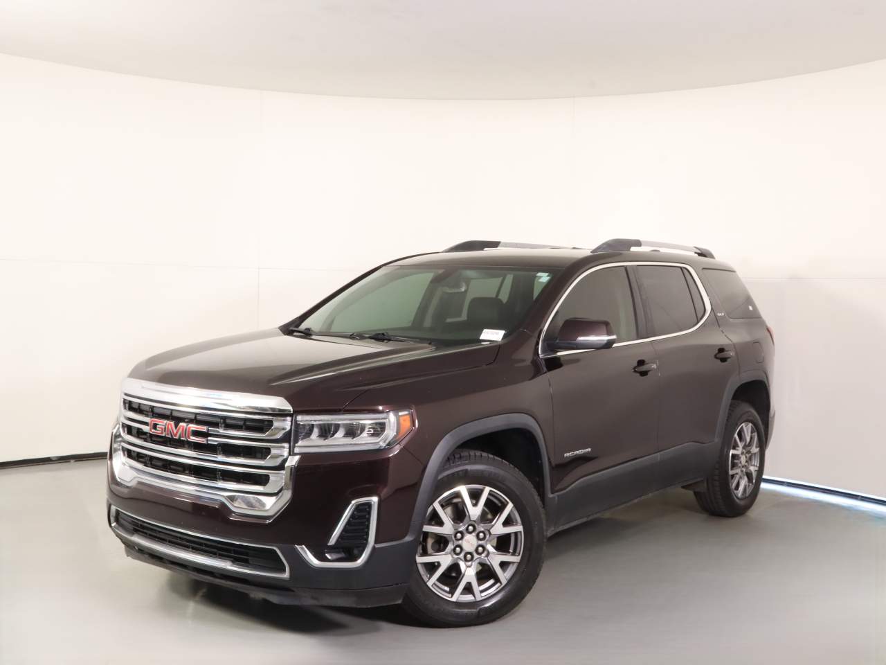 Red 2020 GMC Acadia SLT FWD SUV / Crossover Front-Wheel Drive 9-Speed Automatic