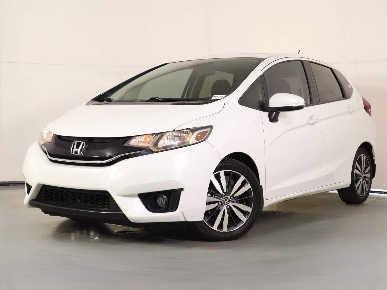White 2016 Honda Fit Hatchback Front-Wheel Drive 7-Speed CVT