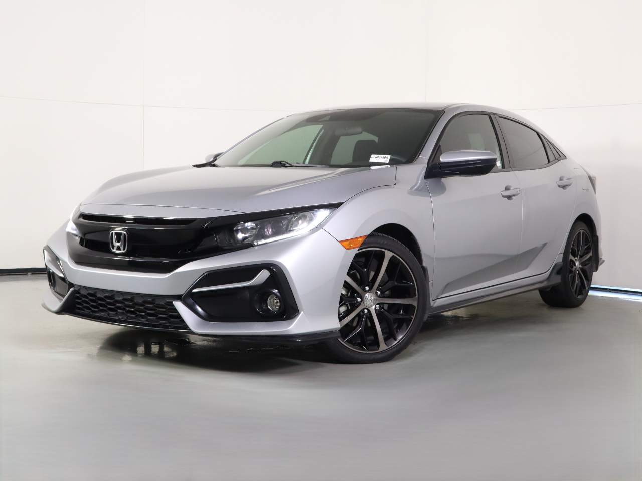 Silver 2021 Honda Civic Hatchback Hatchback Front-Wheel Drive 7-Speed CVT