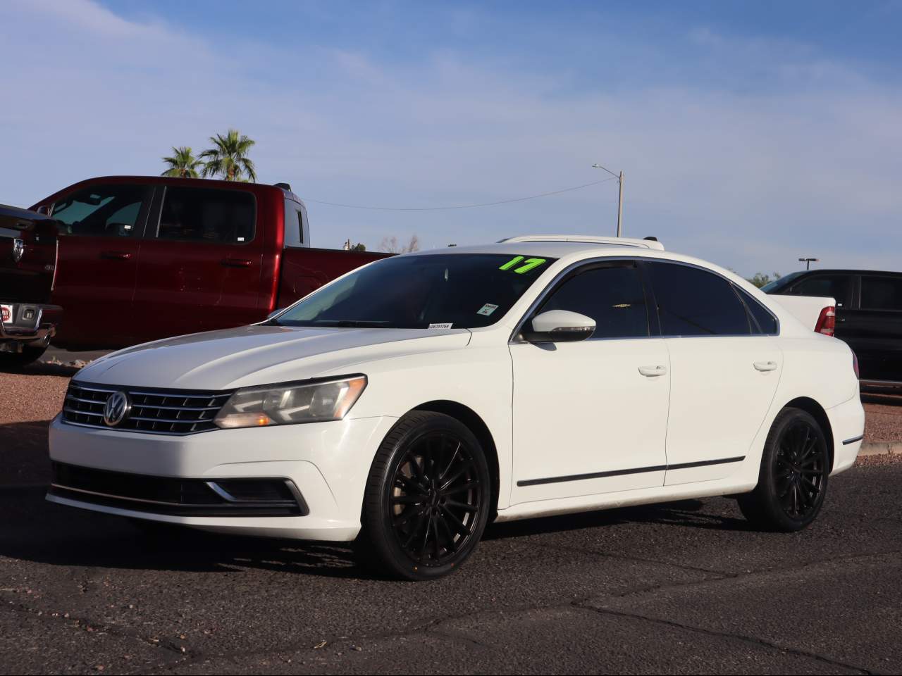 Pure White 2017 Volkswagen Passat 1.8T S Sedan Front-Wheel Drive 6-Speed Automatic