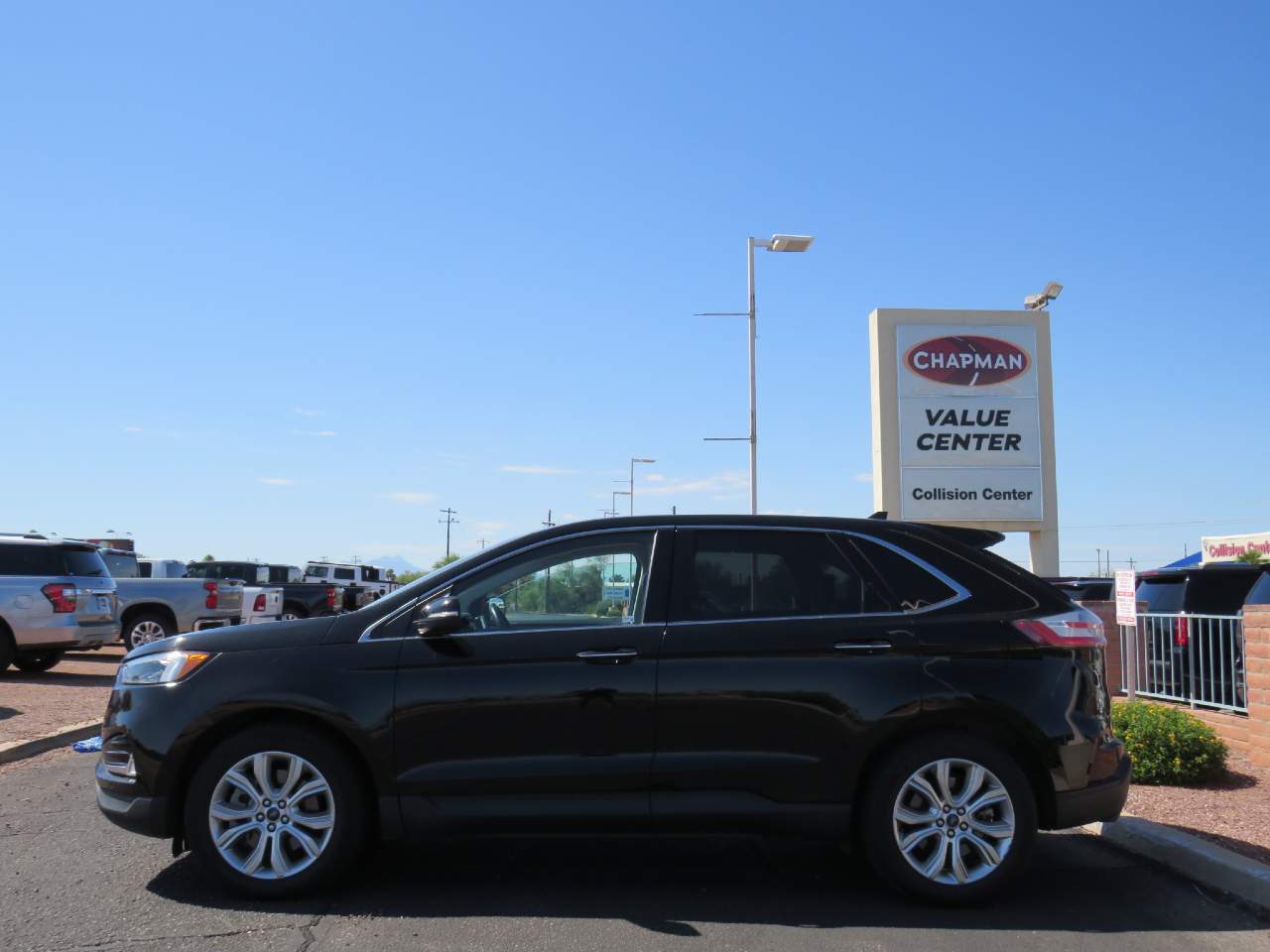 Used 2022 Ford Edge Titanium with VIN 2FMPK4K90NBA38387 for sale in Tucson, AZ