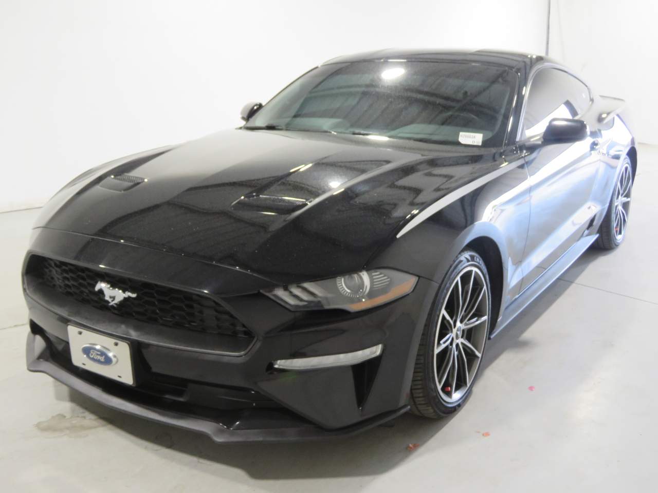 Shadow Black 2019 Ford Mustang EcoBoost Coupe RWD Coupe Rear-Wheel Drive Automatic