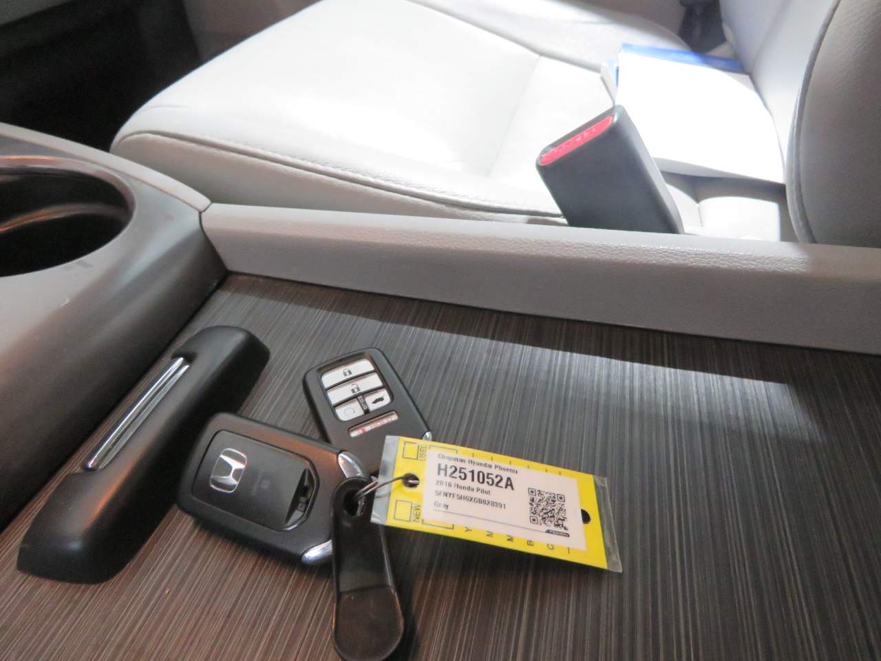 2016 Honda Pilot EX-L w/Honda Sensing