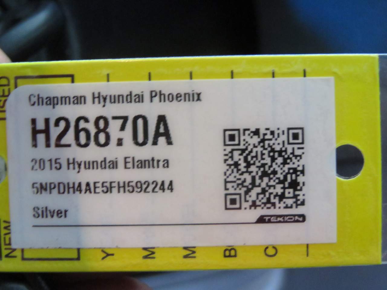 2015 Hyundai ELANTRA SE