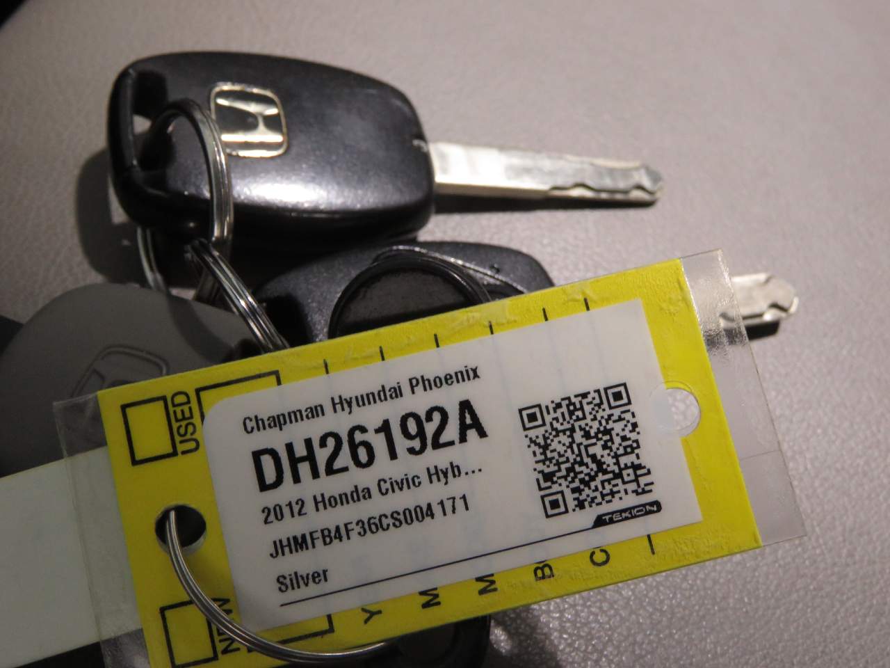 2012 Honda Civic Hybrid w/Leather