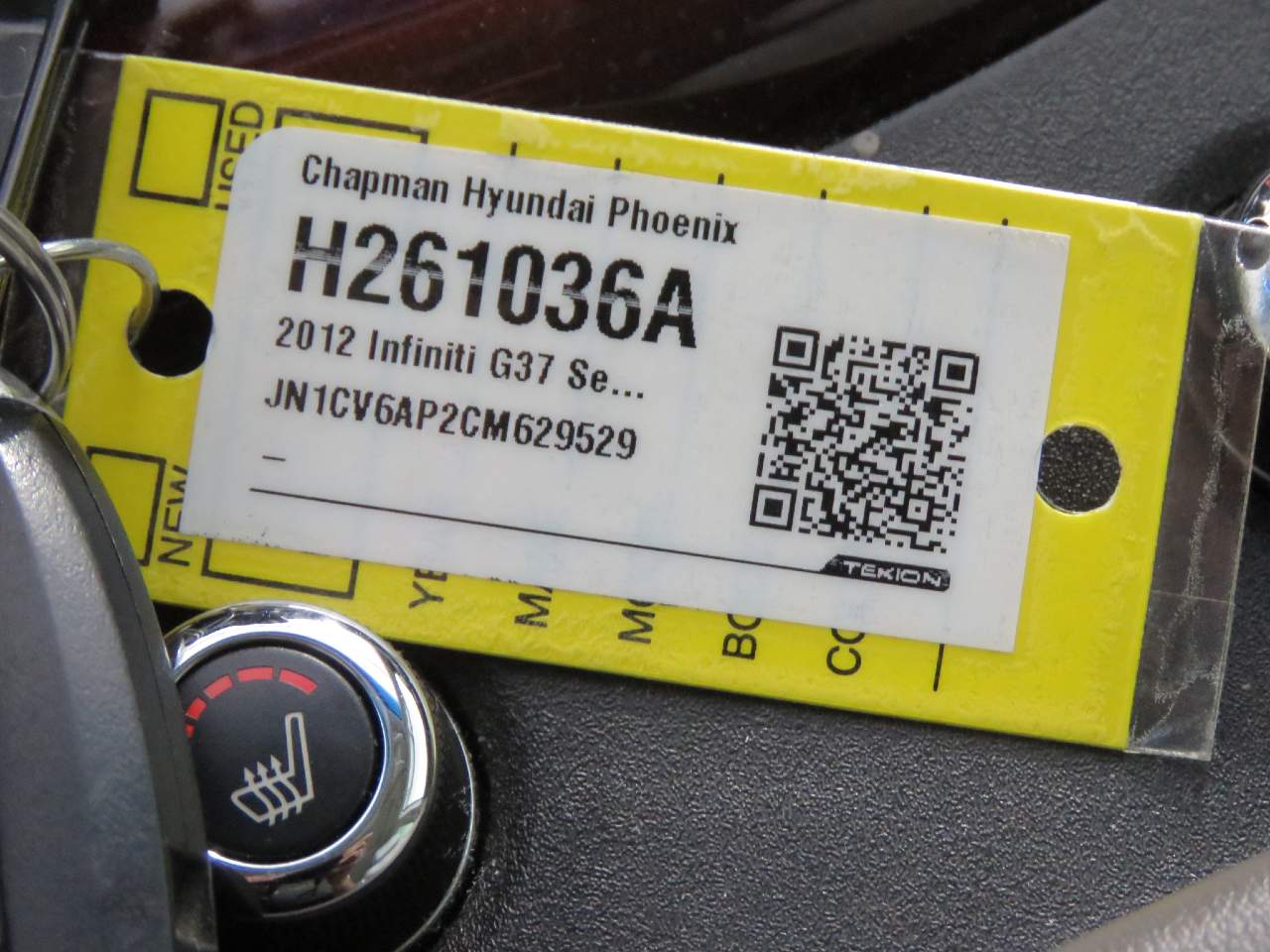 2012 INFINITI G37 Sedan Journey