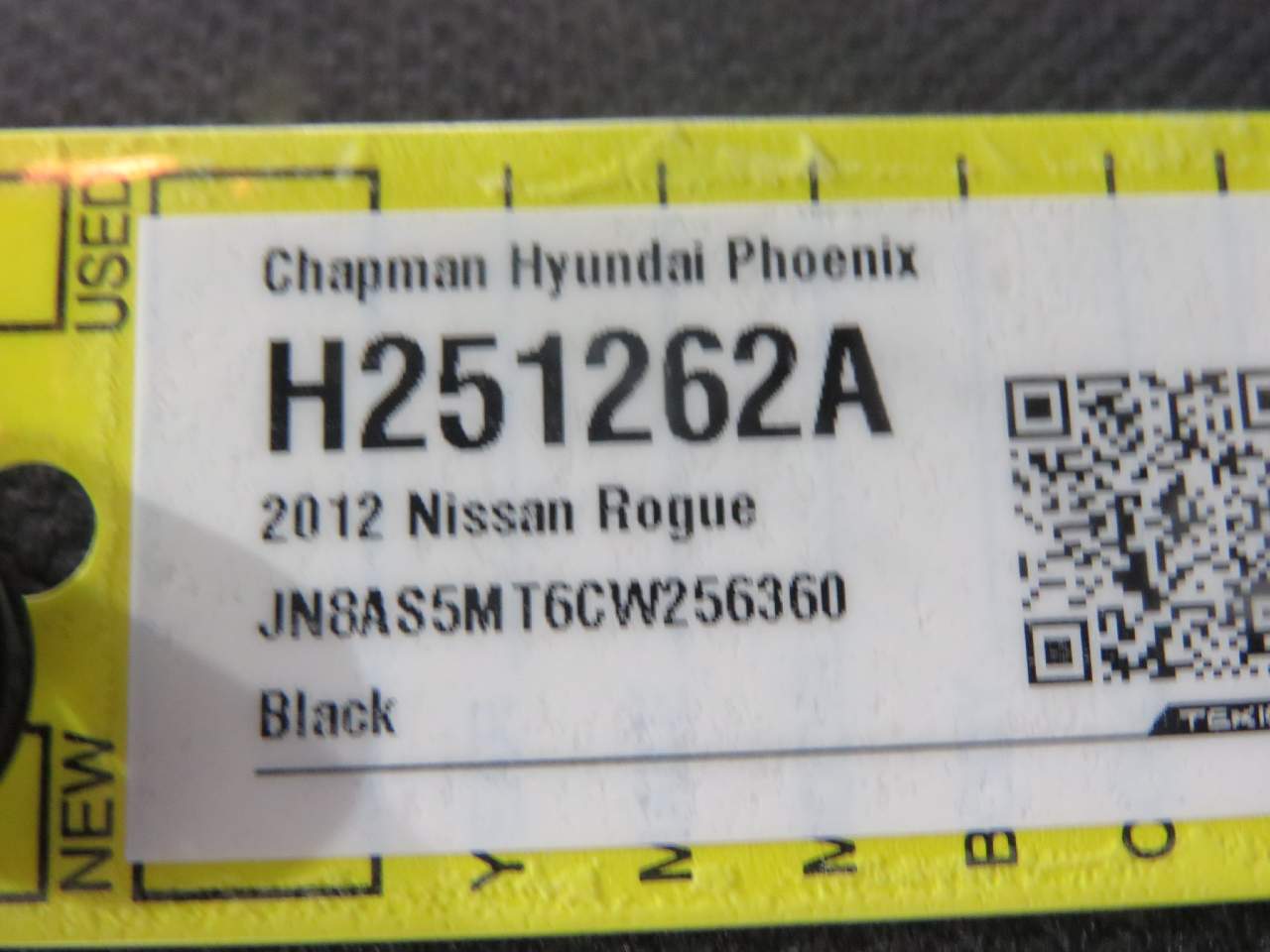 2012 Nissan Rogue S