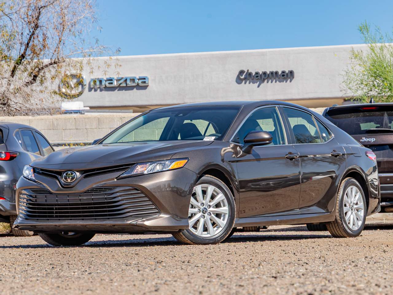 Brownstone 2018 Toyota Camry LE Sedan Front-Wheel Drive 8-Speed Automatic