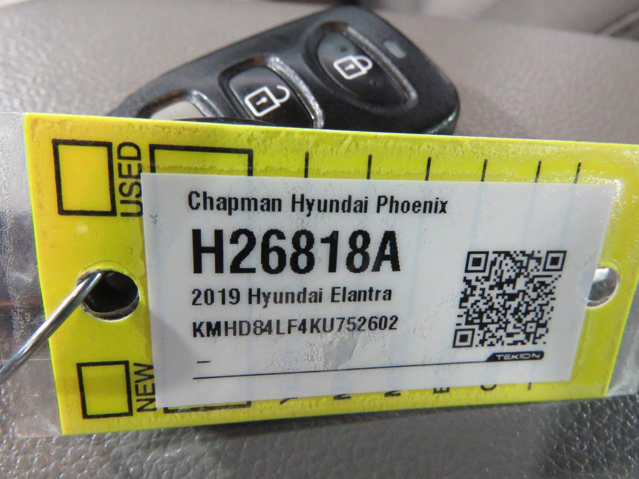 2019 Hyundai ELANTRA SEL