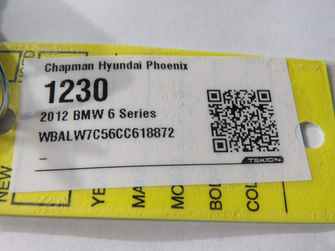 2012 BMW 6-Series 640i