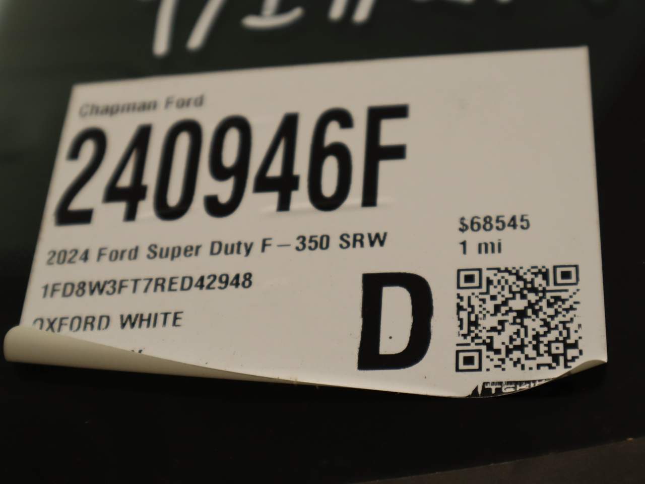 2024 Ford F-350 Super Duty SRW Crew Cab XL