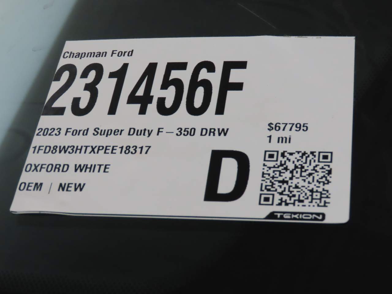 2023 Ford F-350 Super Duty DRW Crew Cab XL