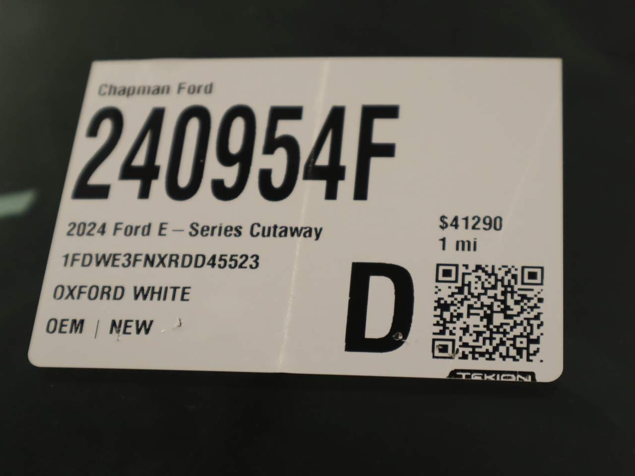 2024 Ford E-Series Full-Size