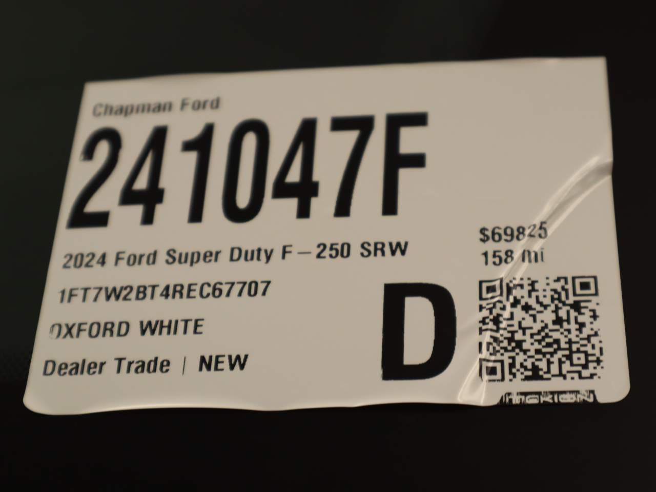 2024 Ford F-250 Super Duty Crew Cab XL