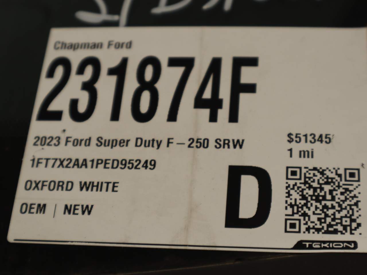 2023 Ford F-250 Super Duty SuperCab XL