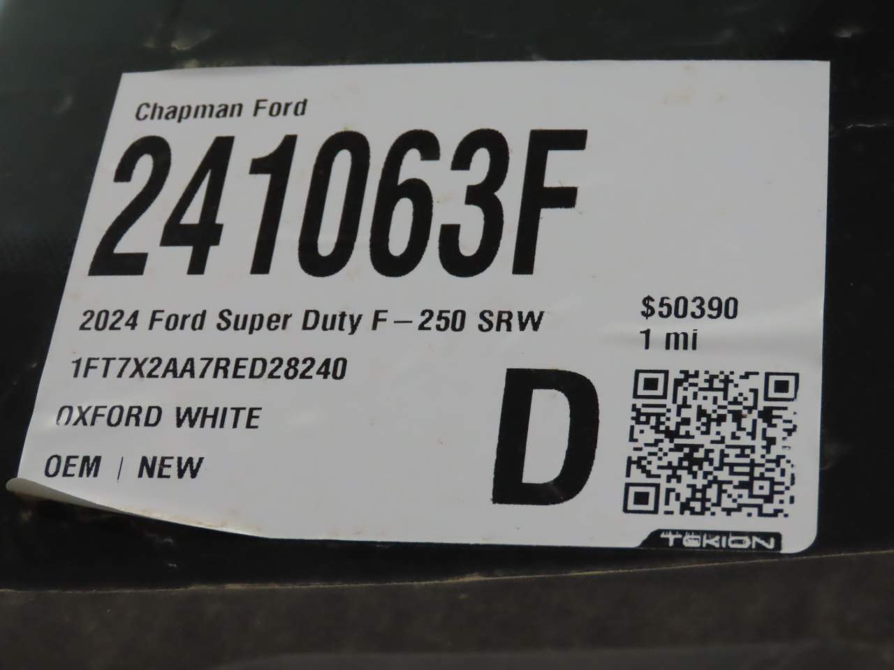 2024 Ford F-250 Super Duty SuperCab XL