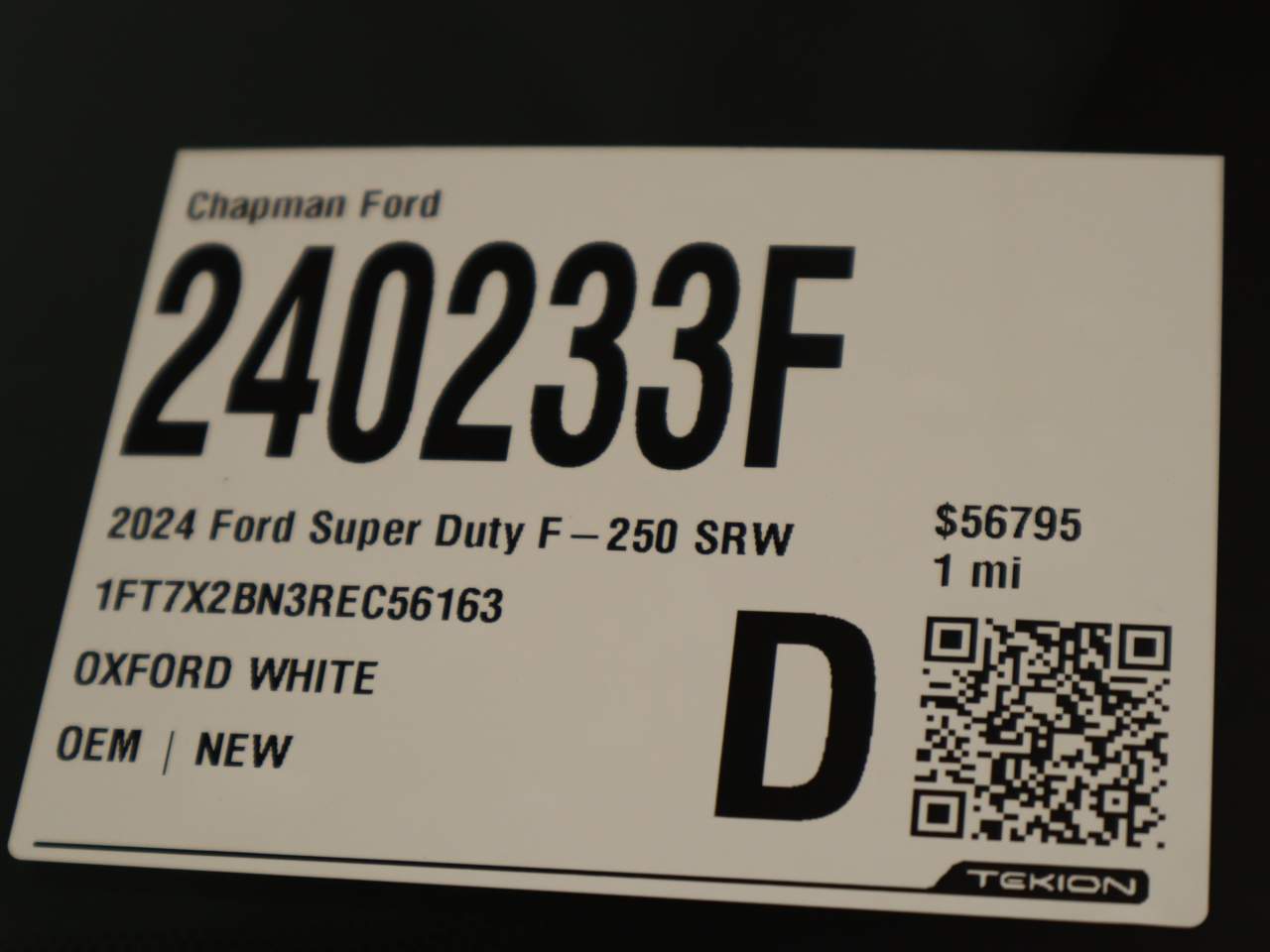 2024 Ford F-250 Super Duty SuperCab XLT