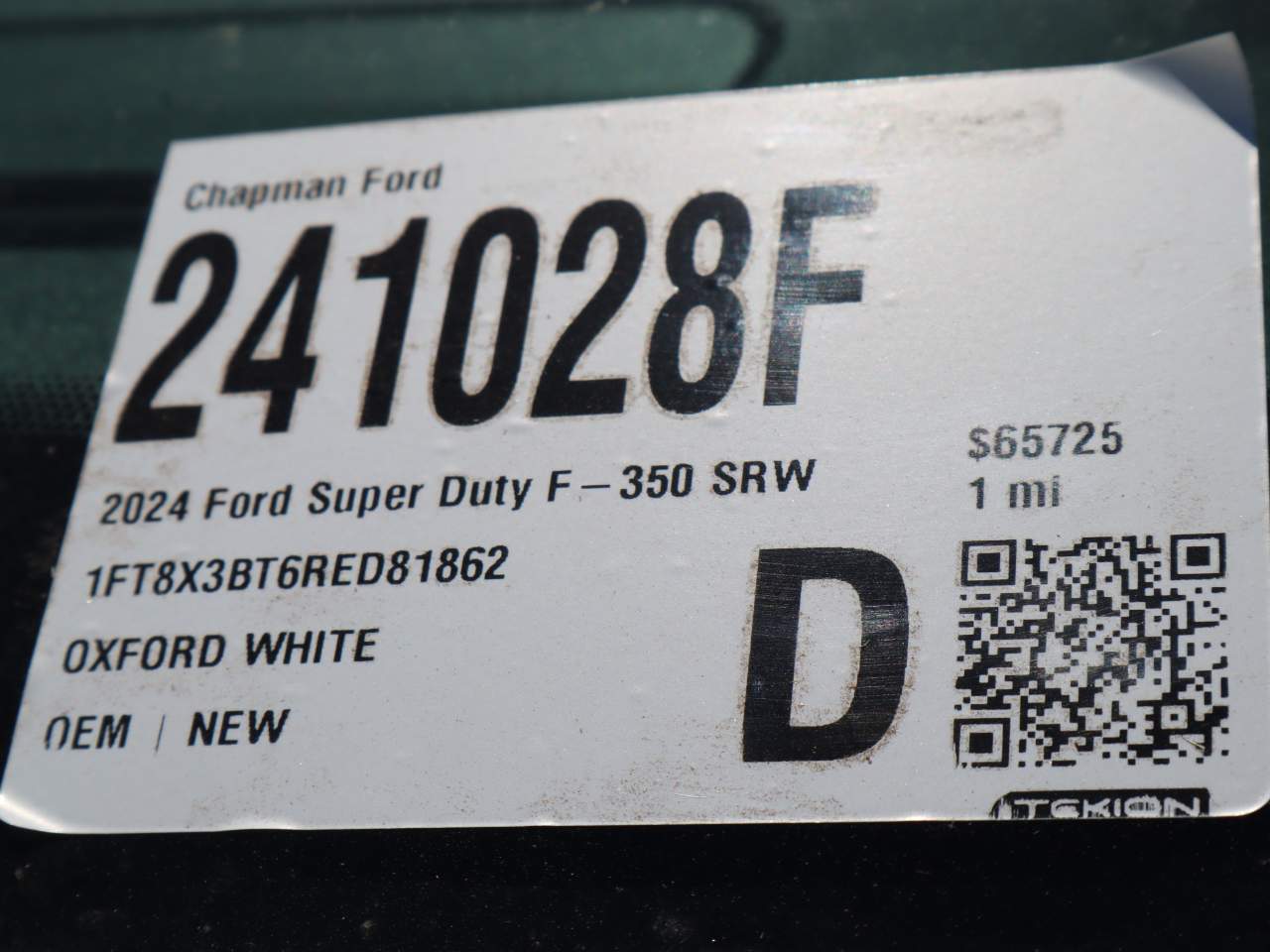 2024 Ford F-350 Super Duty SRW SuperCab XL