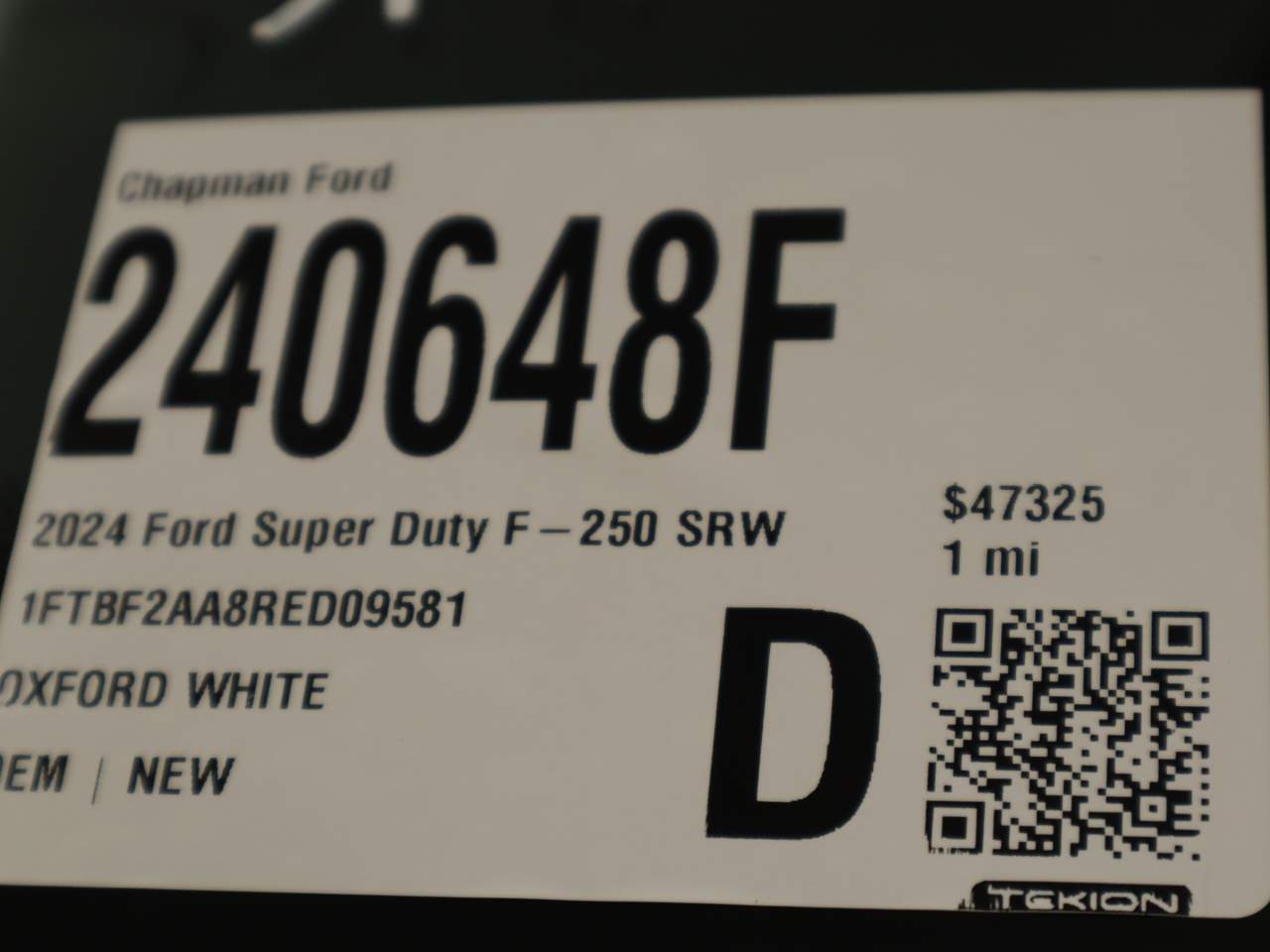 2024 Ford F-250 Super Duty XL