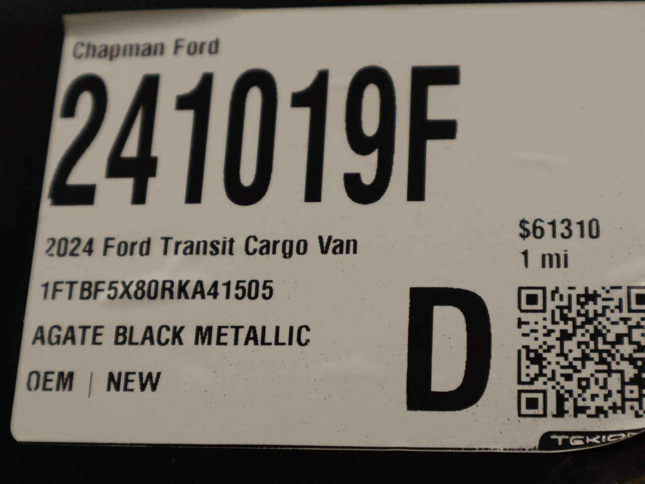 2024 Ford Transit 350 HD