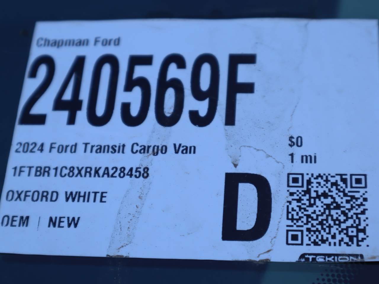 2024 Ford Transit 250