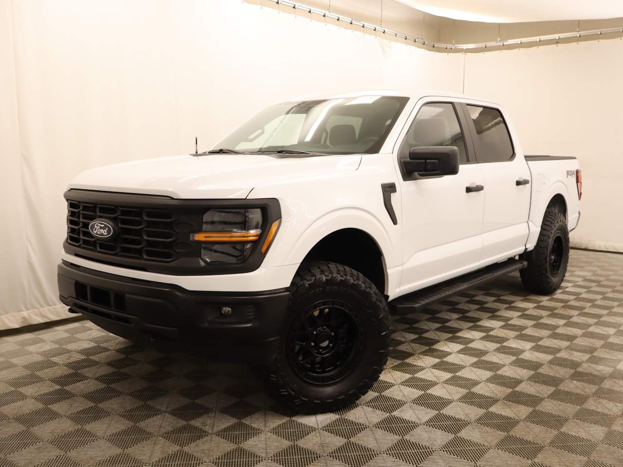 Oxford White 2024 Ford F-150 STX SuperCrew 4WD Pickup Truck Four-Wheel Drive Automatic