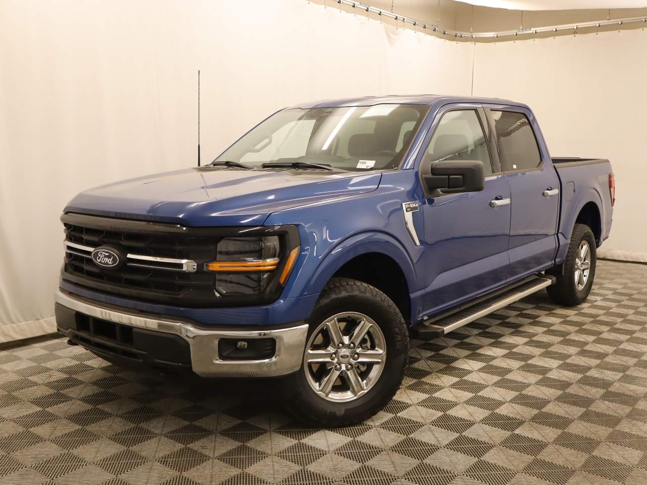 Atlas Blue 2025 Ford F-150 Pickup Truck Four-Wheel Drive Automatic