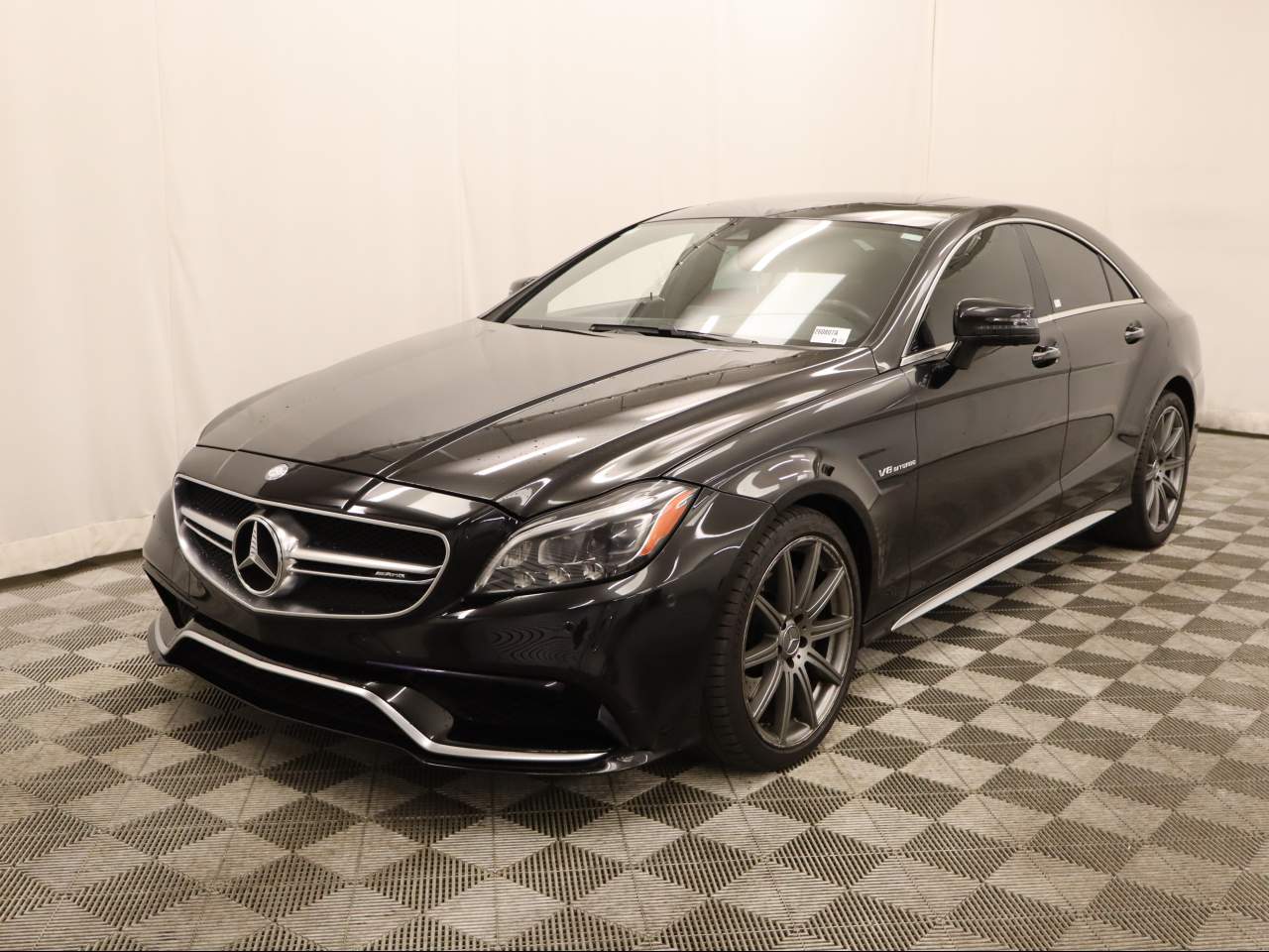 Magnetite Black Metallic 2015 Mercedes-Benz CLS 63 AMG S-Model Sedan All-Wheel Drive 7-Speed Automatic