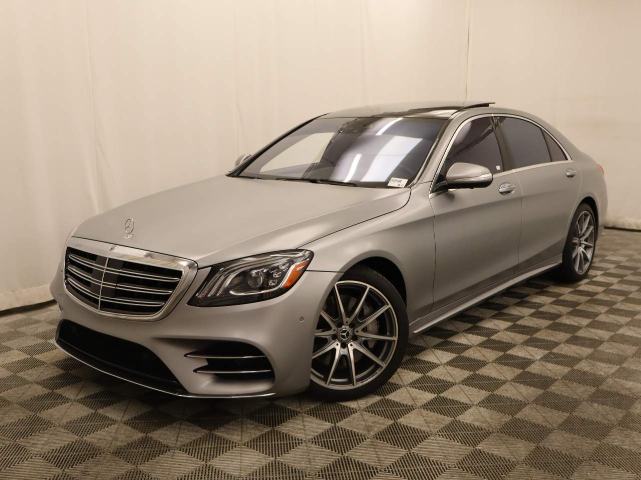 Gray (designo Manufaktur Alanite Grey Magno Matte) 2018 Mercedes-Benz S-Class Sedan Rear-Wheel Drive 9-Speed Automatic