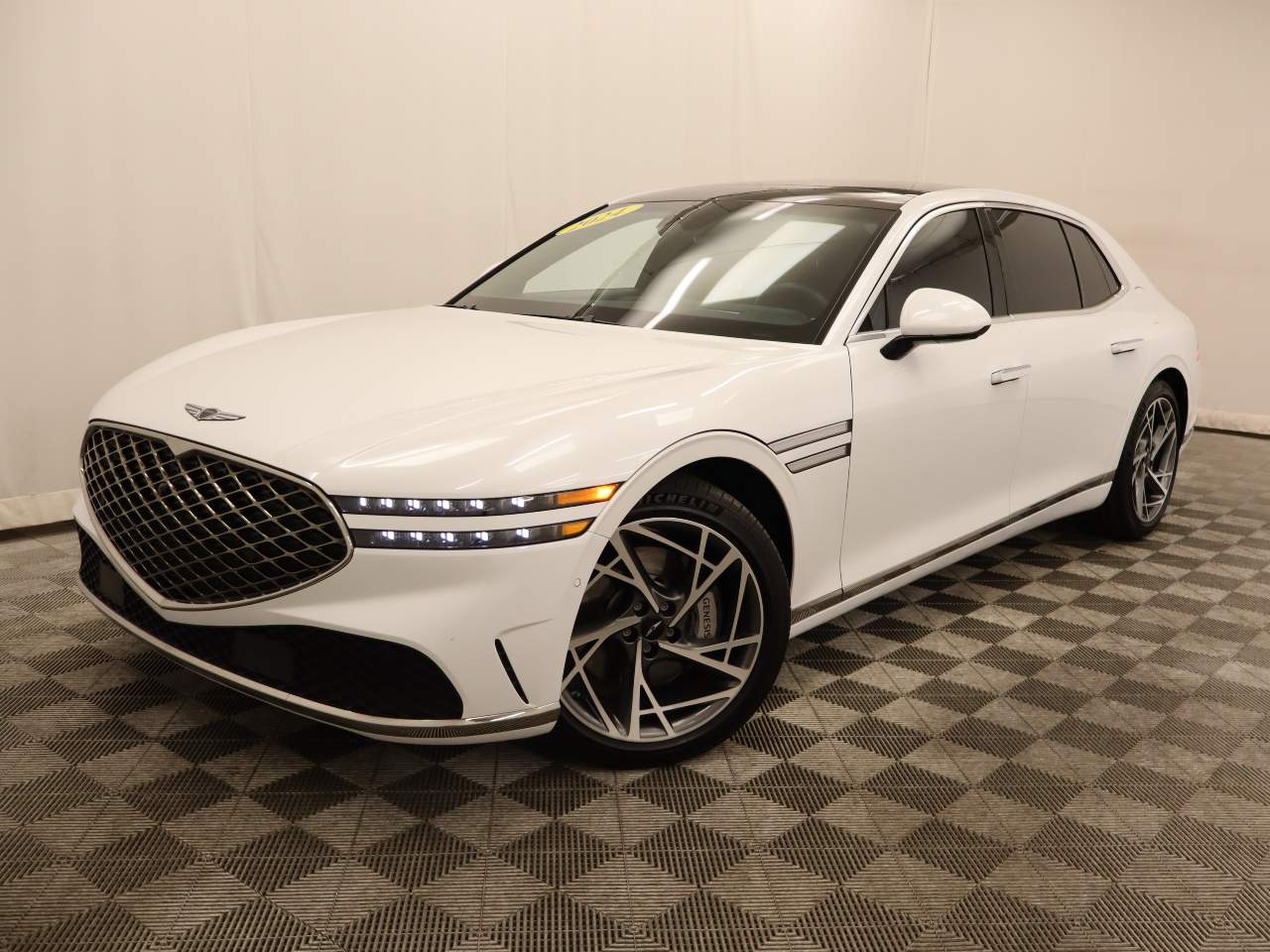 Uyuni White Pearl Metallic 2024 Genesis G90 3.5T AWD Sedan All-Wheel Drive 8-Speed Automatic