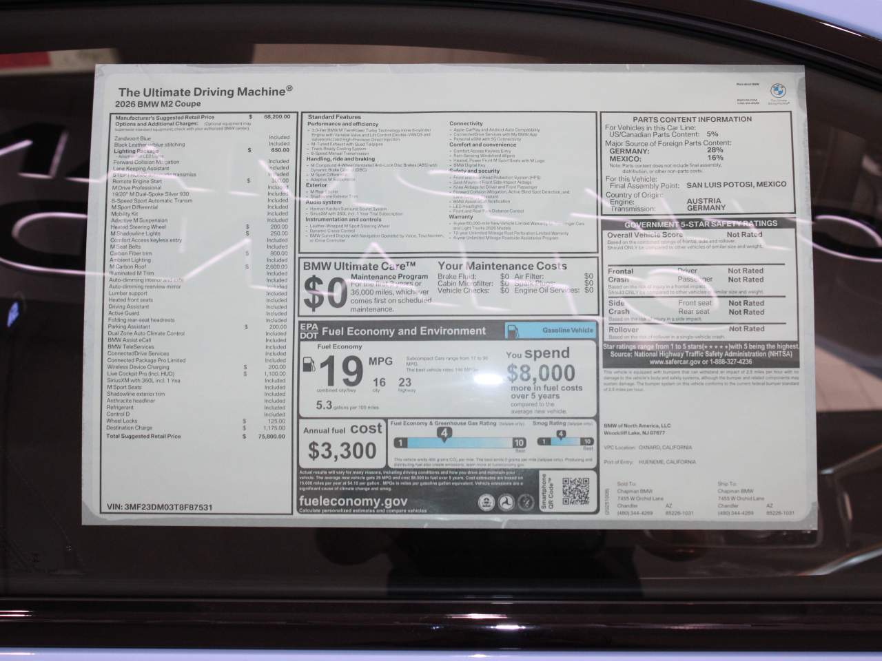 2026 BMW M2 Coupe