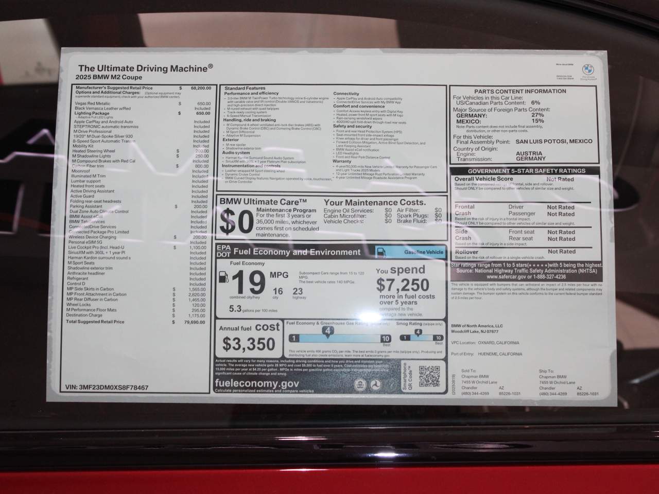 2025 BMW M2 Coupe