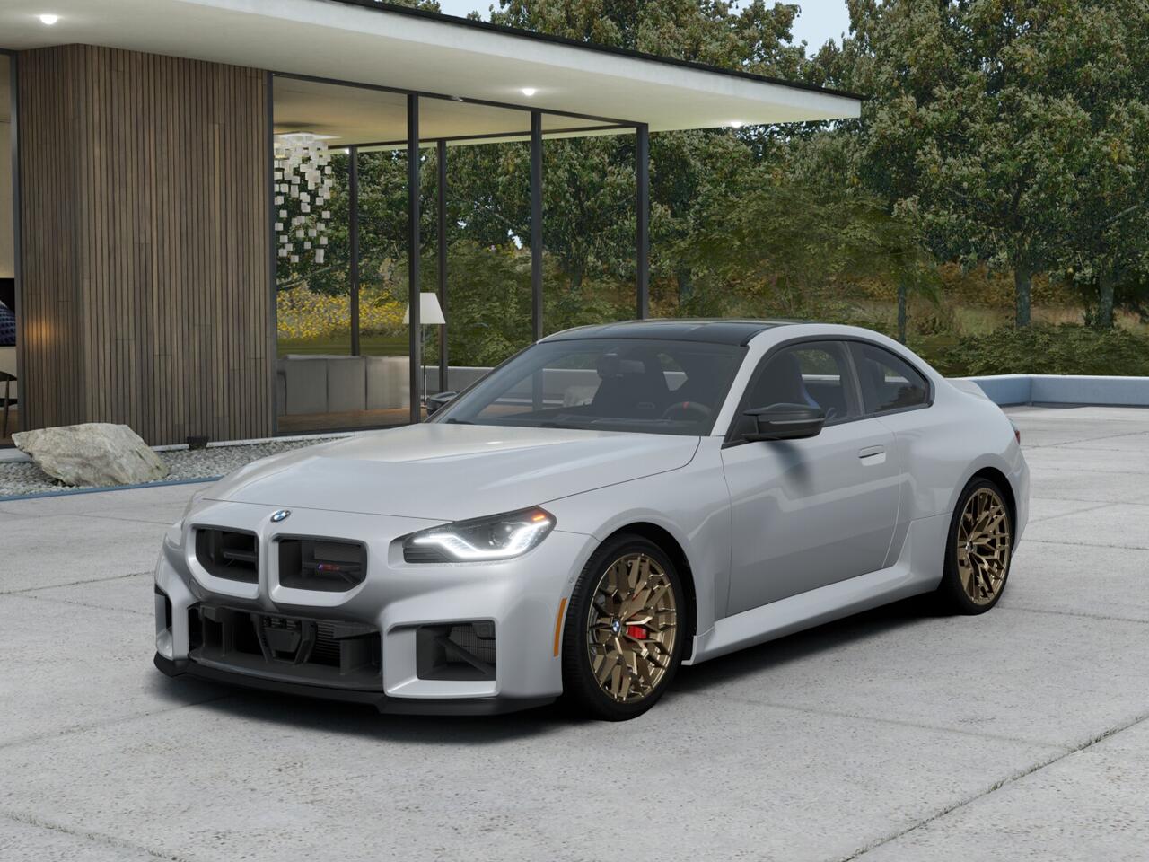 Gray (Brooklyn Grey Metallic) 2026 BMW M2 CS RWD Coupe Rear-Wheel Drive