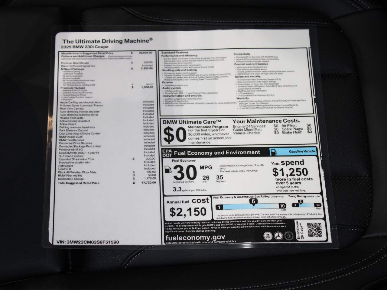 2025 BMW 2-Series 230i Coupe