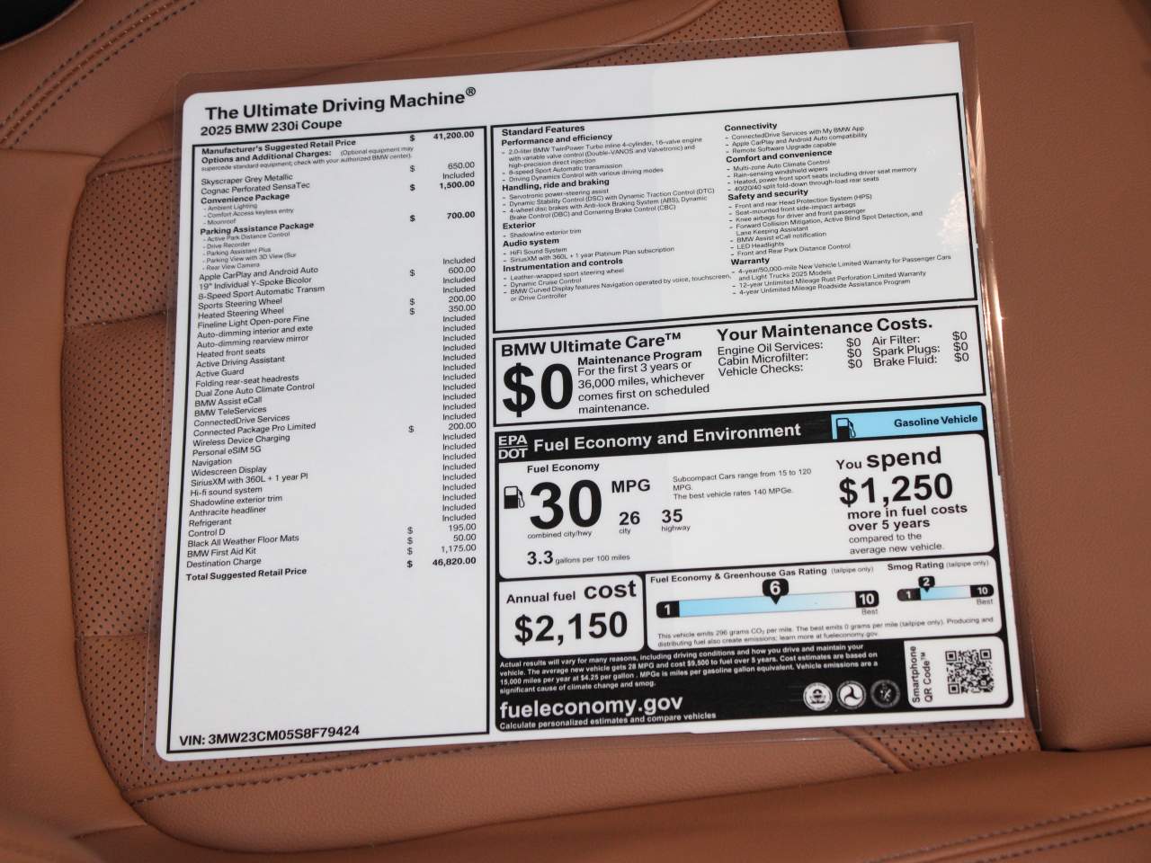 2025 BMW 2-Series 230i Coupe