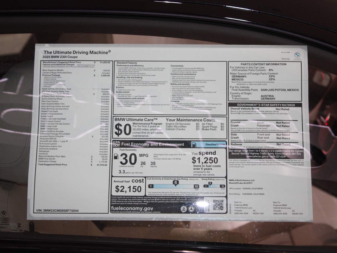 2025 BMW 2-Series 230i Coupe