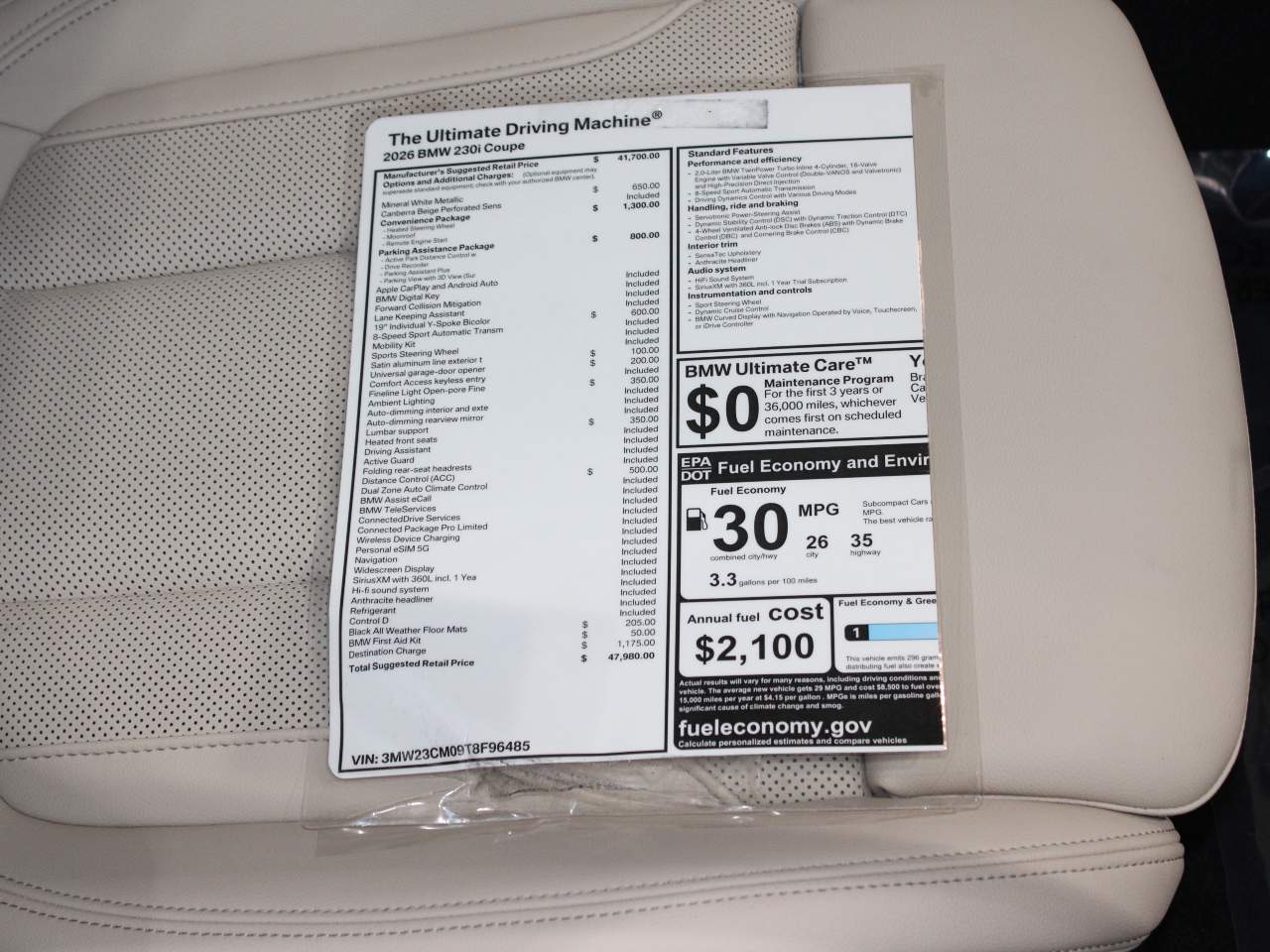 2026 BMW 2-Series 230i Coupe