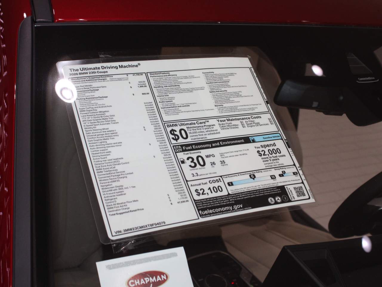 2026 BMW 2-Series 230i Coupe