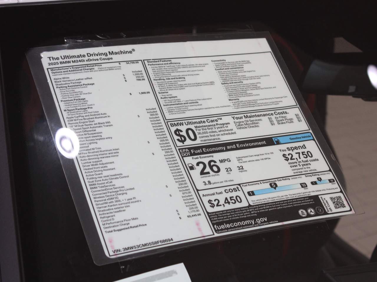 2025 BMW 2-Series M240i xDrive Coupe