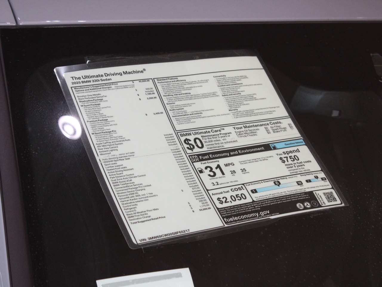 2025 BMW 3-Series 330i Sedan