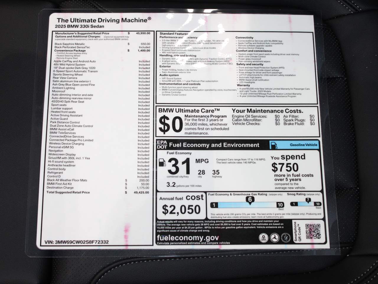 2025 BMW 3-Series 330i