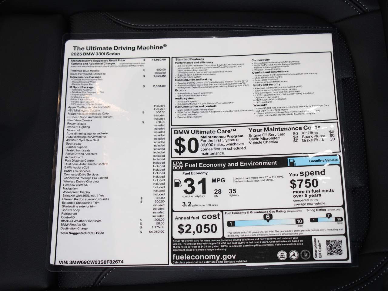 2025 BMW 3-Series 330i Sedan