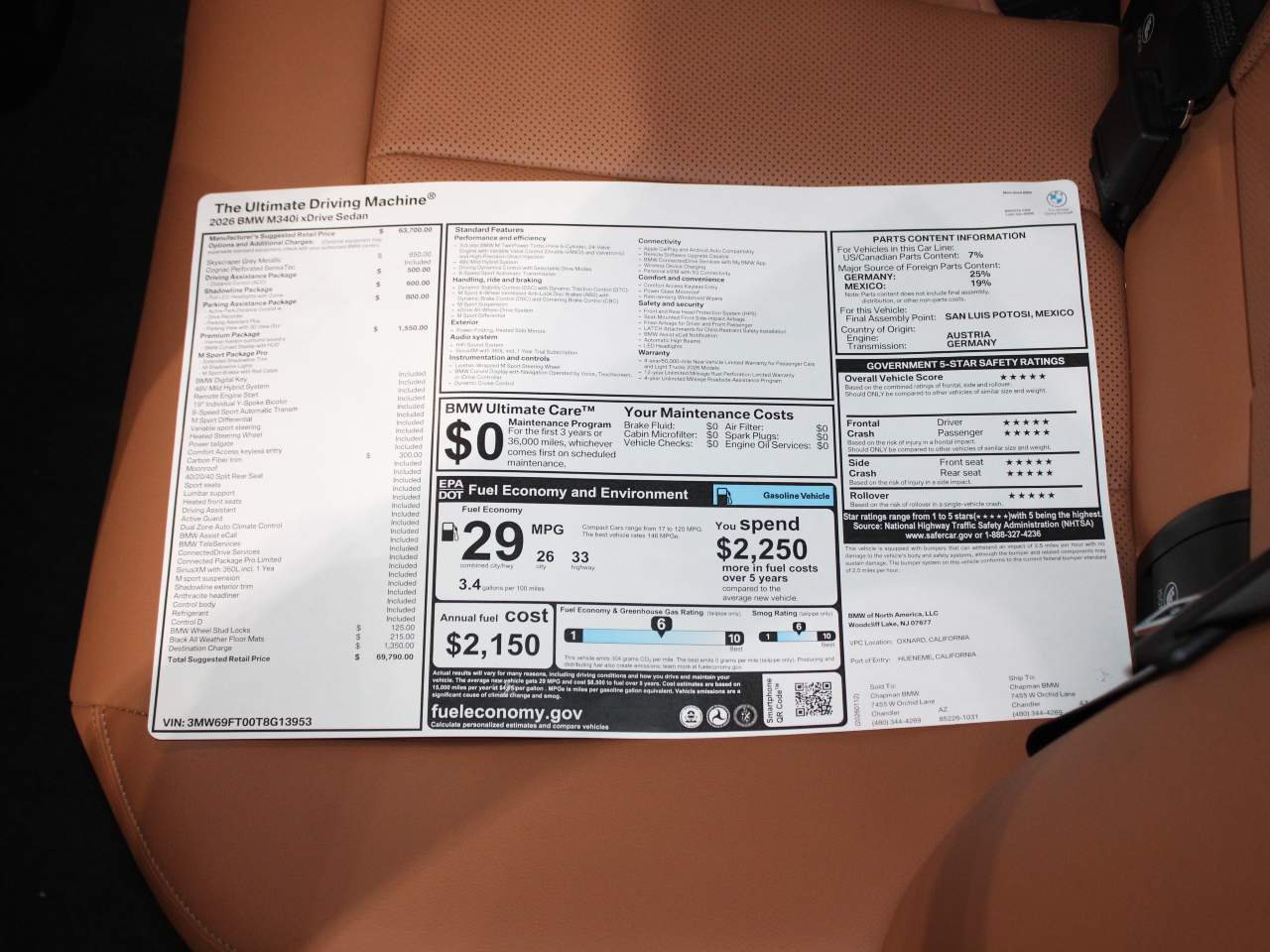 2026 BMW 3-Series M340i xDrive Sedan