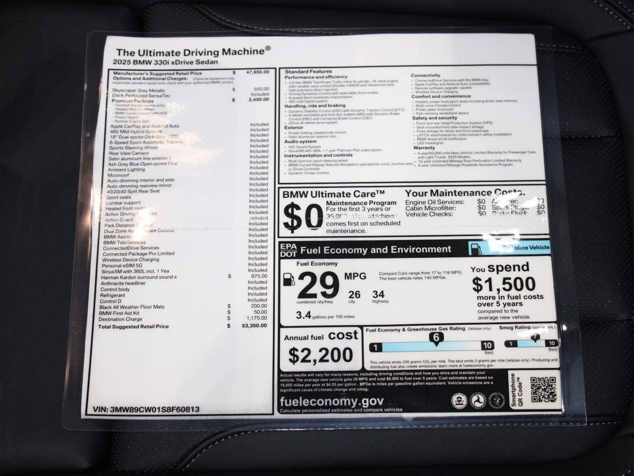 2025 BMW 3-Series 330i xDrive Sedan