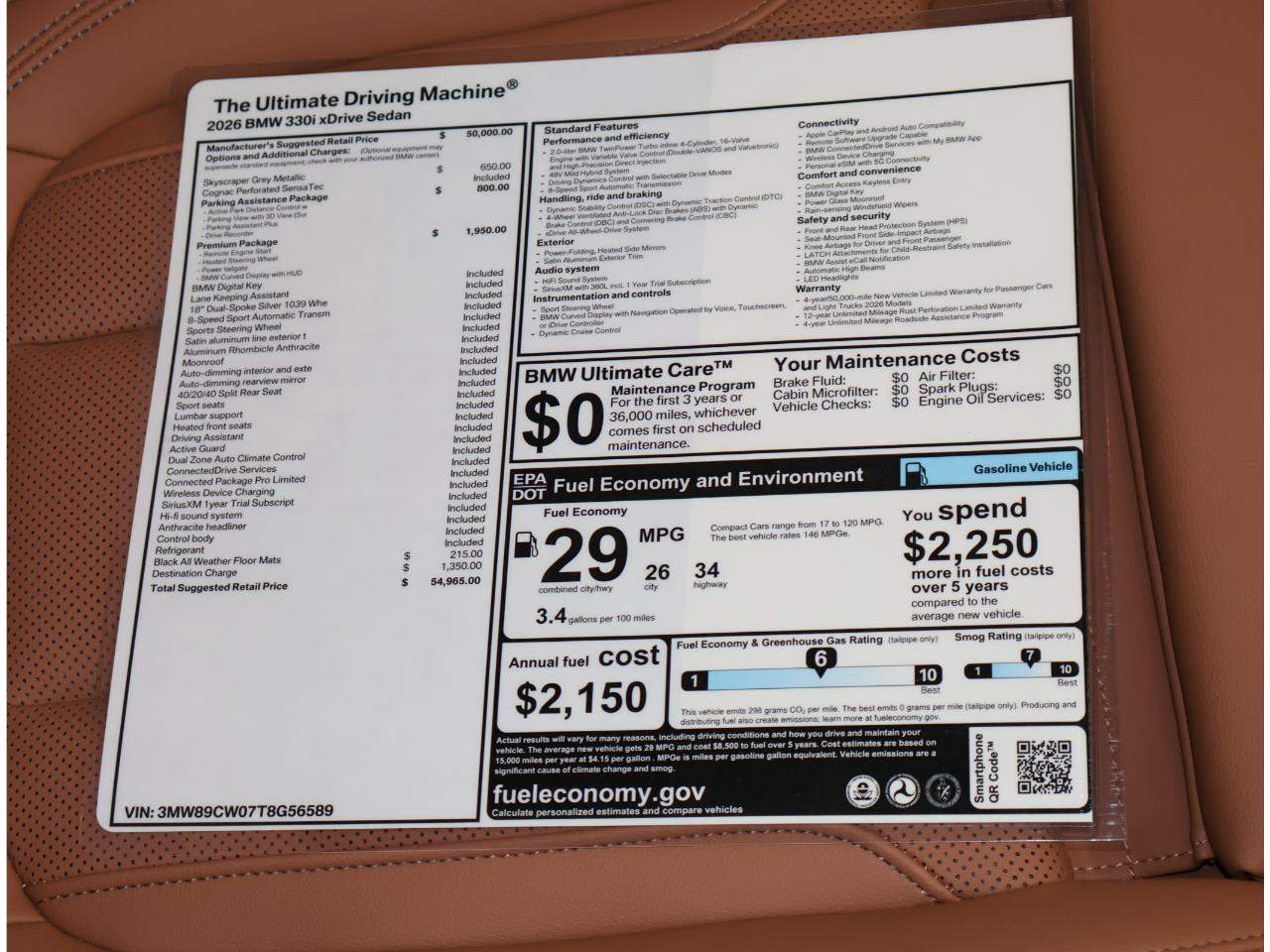 2026 BMW 3-Series 330i xDrive Sedan